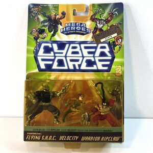 Cyber Force Flying SHOC Velocity Warrior Riplclaw #14190 Action Figure 1995 New